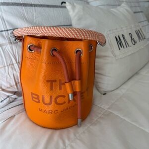 Marc Jacobs Bold Orange Bucket Bag
